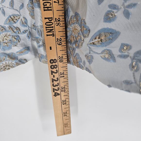 NWT Speechless Blue Floral Jacquard  A-Line Party Dress Girls 12 Holiday - Picture 5 of 9